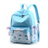 Girly Pink Heart Backpack